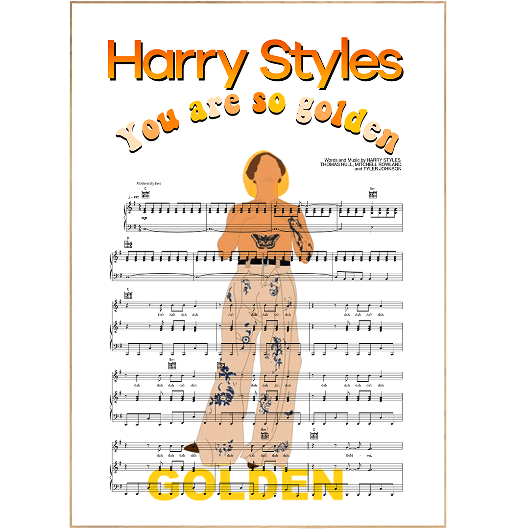 Harry Styles - Golden Poster - 98types