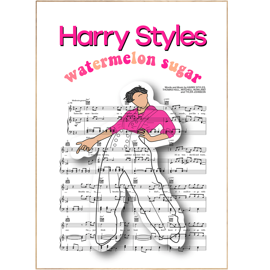 Harry Styles - Watermelon Sugar Poster - 98types