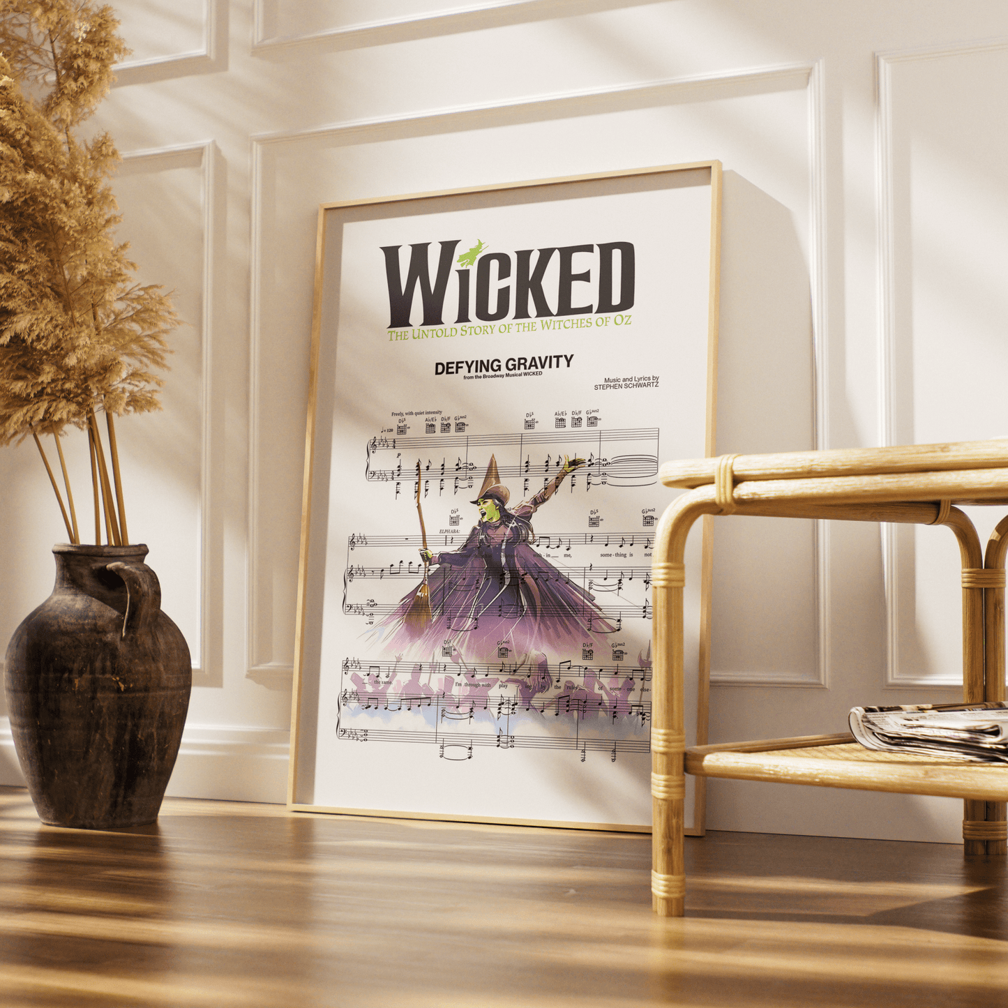 Wicked - Defying Gravity Music Print - 98typesMusic
