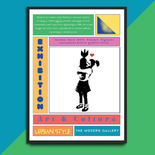 Bomb Love Street Art Poster - 98types