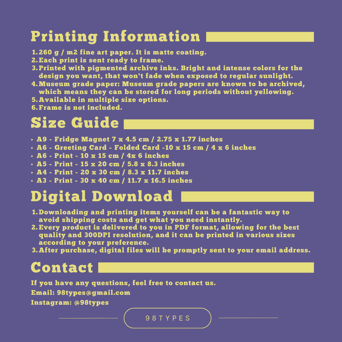 GAME CHANGER Street Art Poster - 98types