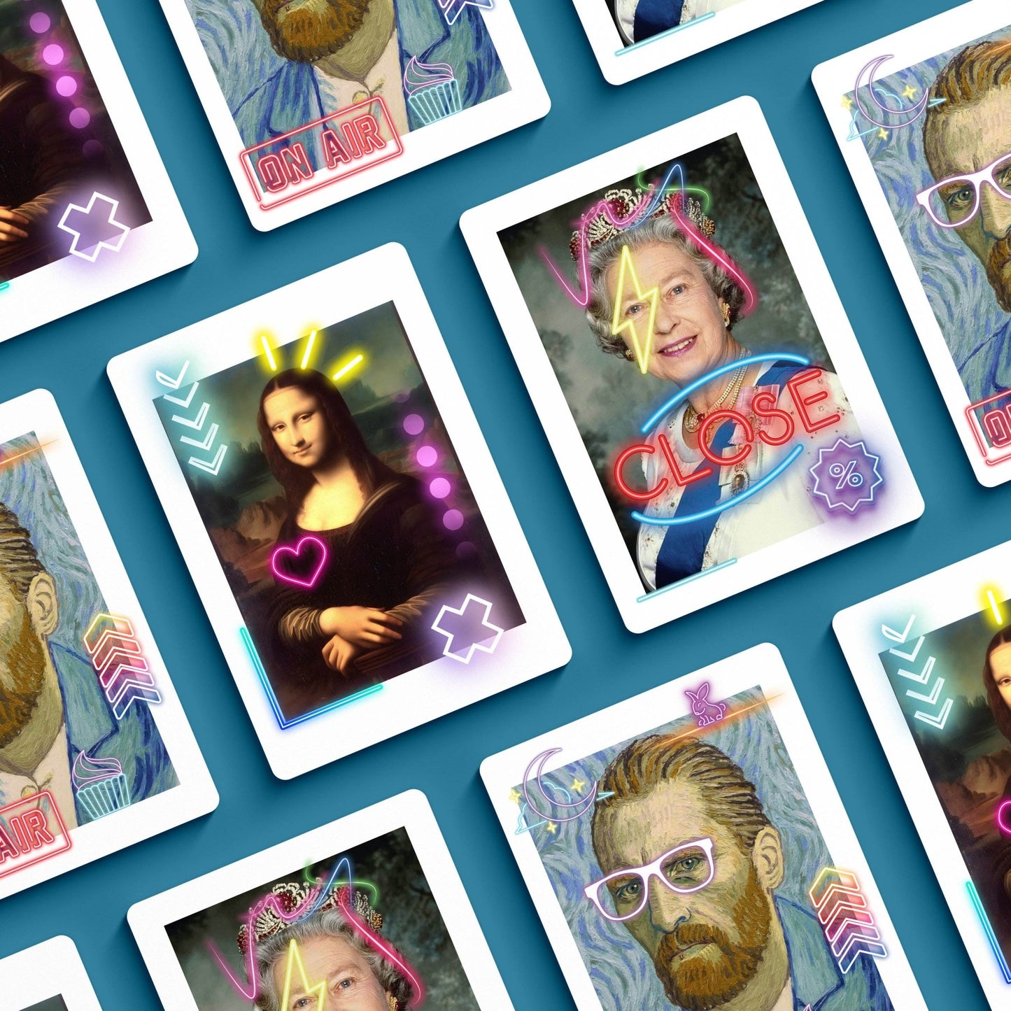 The Birth of Venus Painting Neon Poster - 98types