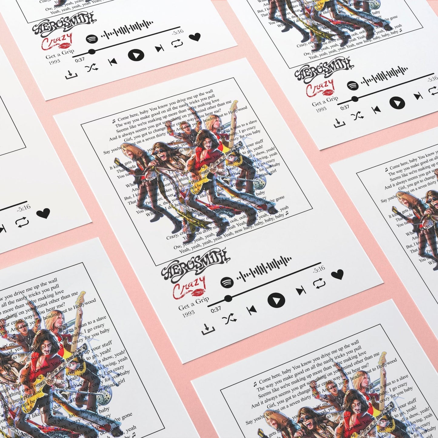 Aerosmith - Crazy Print - 98types