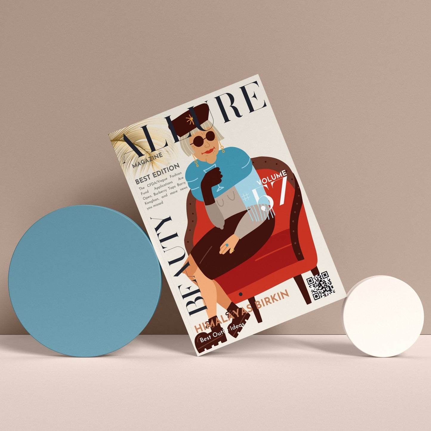 Allure 57 Magazine Cover Posters - 98types