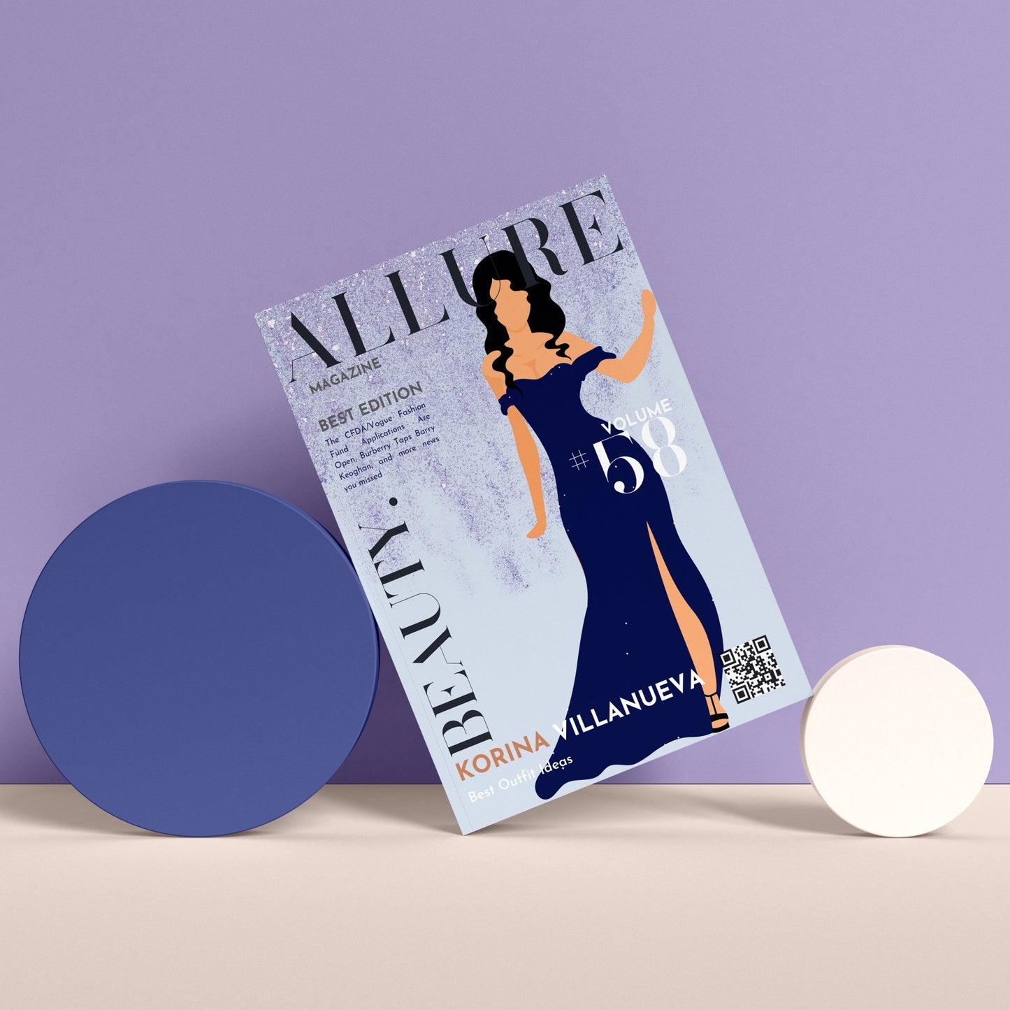 Allure 58 Magazine Cover Posters - 98types