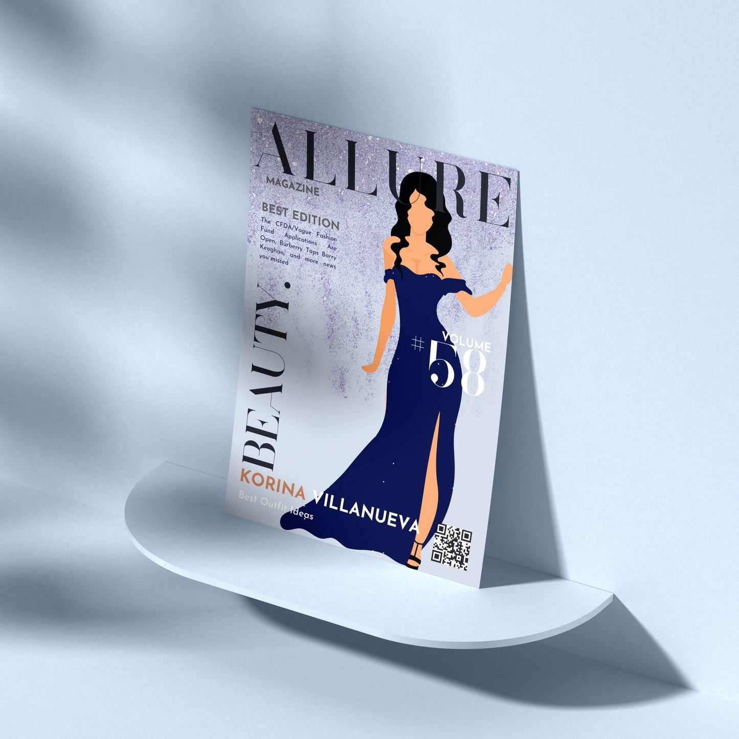 Allure 58 Magazine Cover Posters - 98types