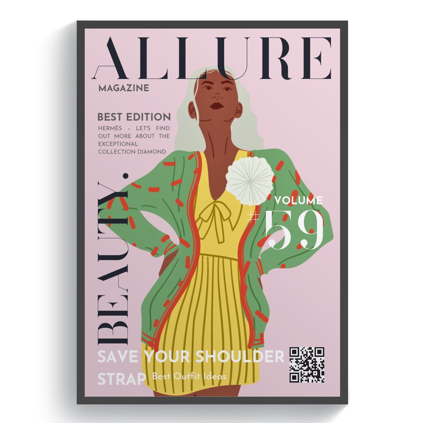 Allure 59 Magazine Cover Posters - 98types
