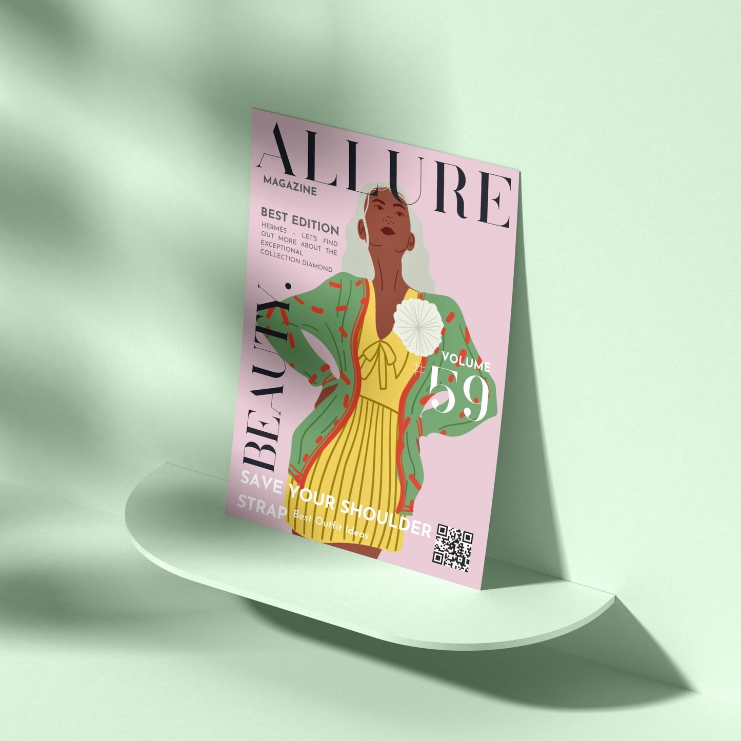 Allure 59 Magazine Cover Posters - 98types