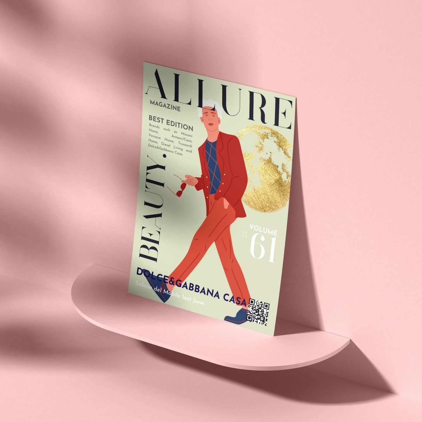Allure 61 Magazine Cover Posters - 98types