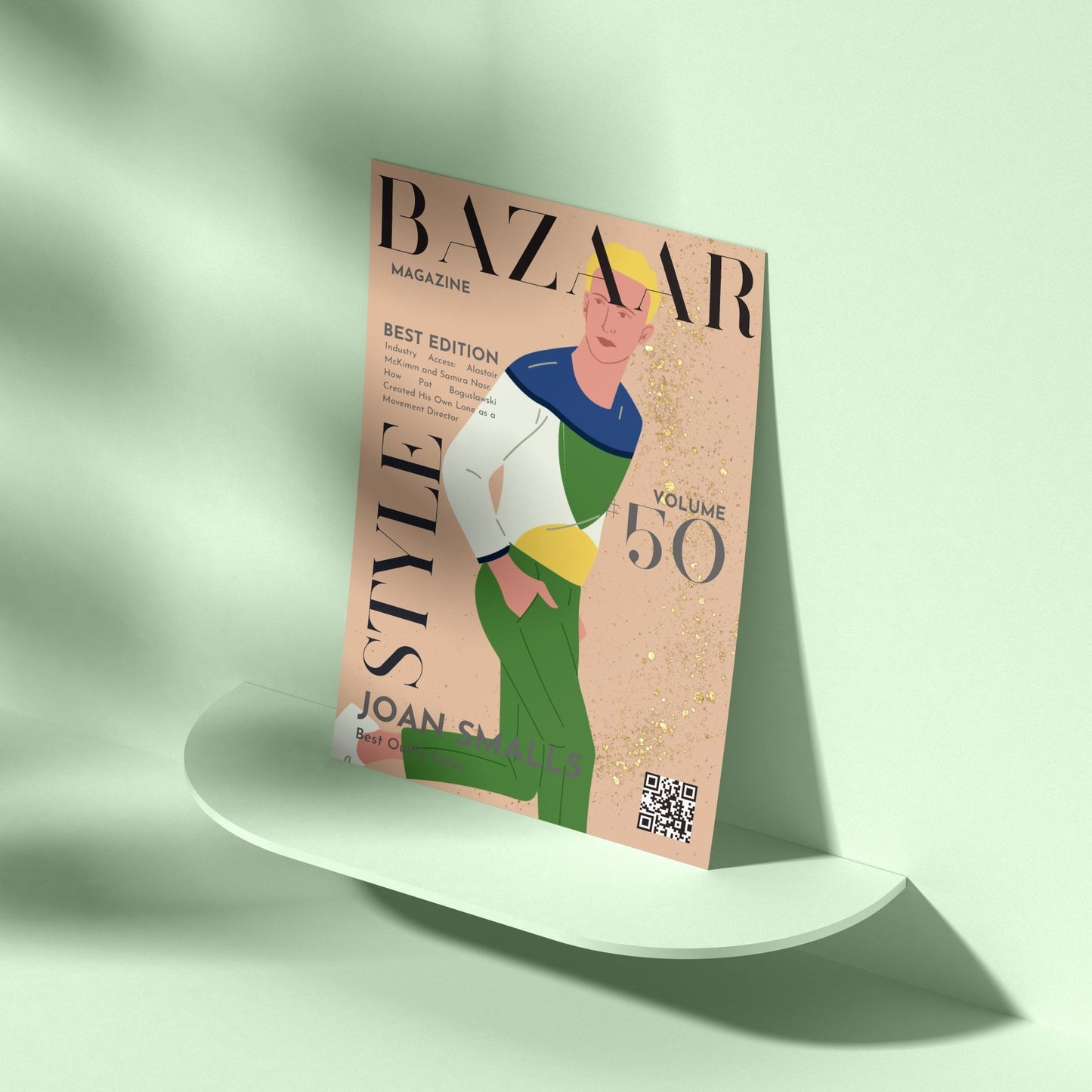 Bazaar 50 Magazine Cover Posters - 98types