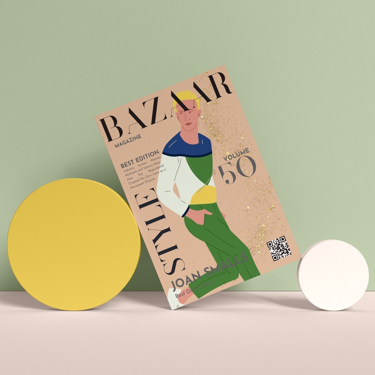 Bazaar 50 Magazine Cover Posters - 98types