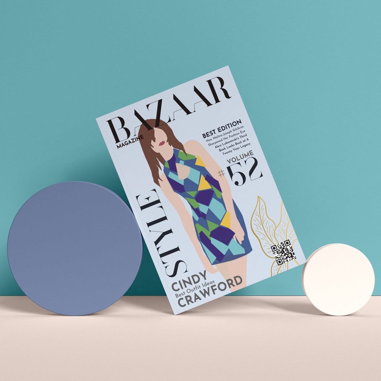 Bazaar 52 Magazine Cover Posters - 98types