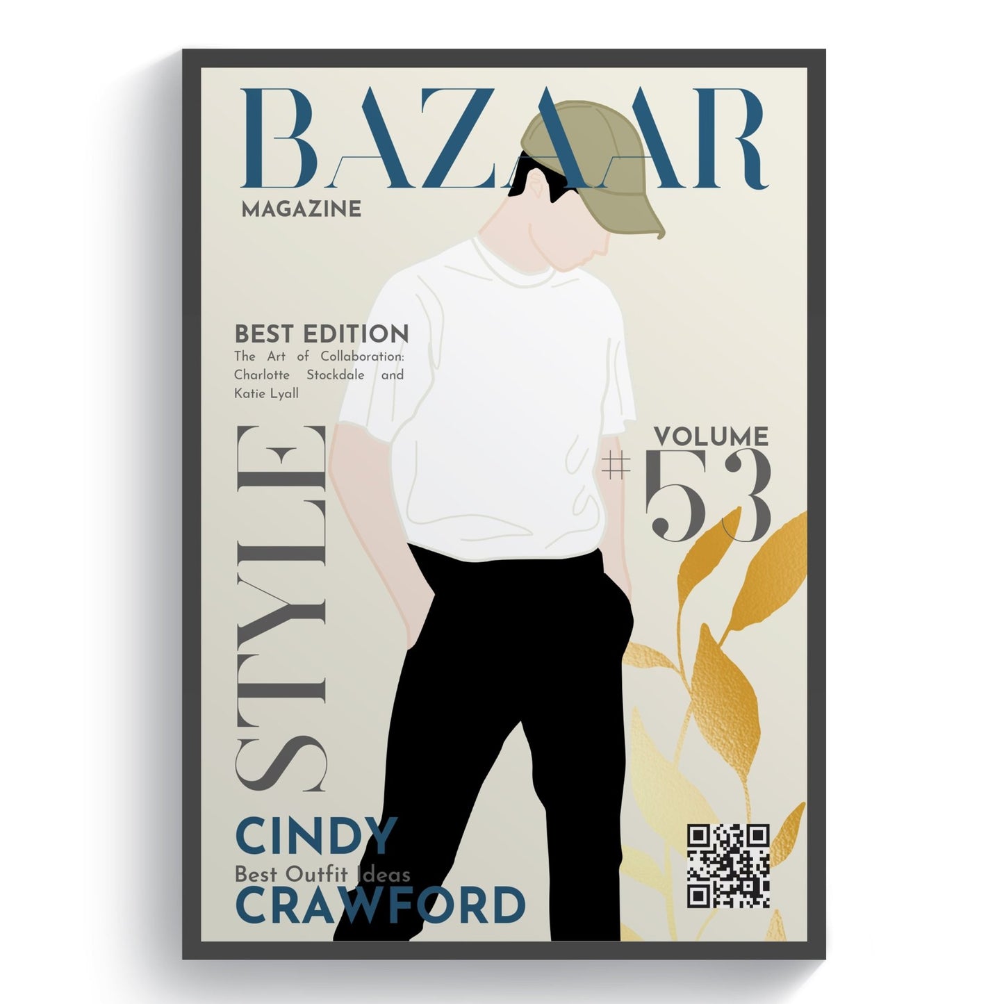Bazaar 53 Magazine Cover Posters - 98types