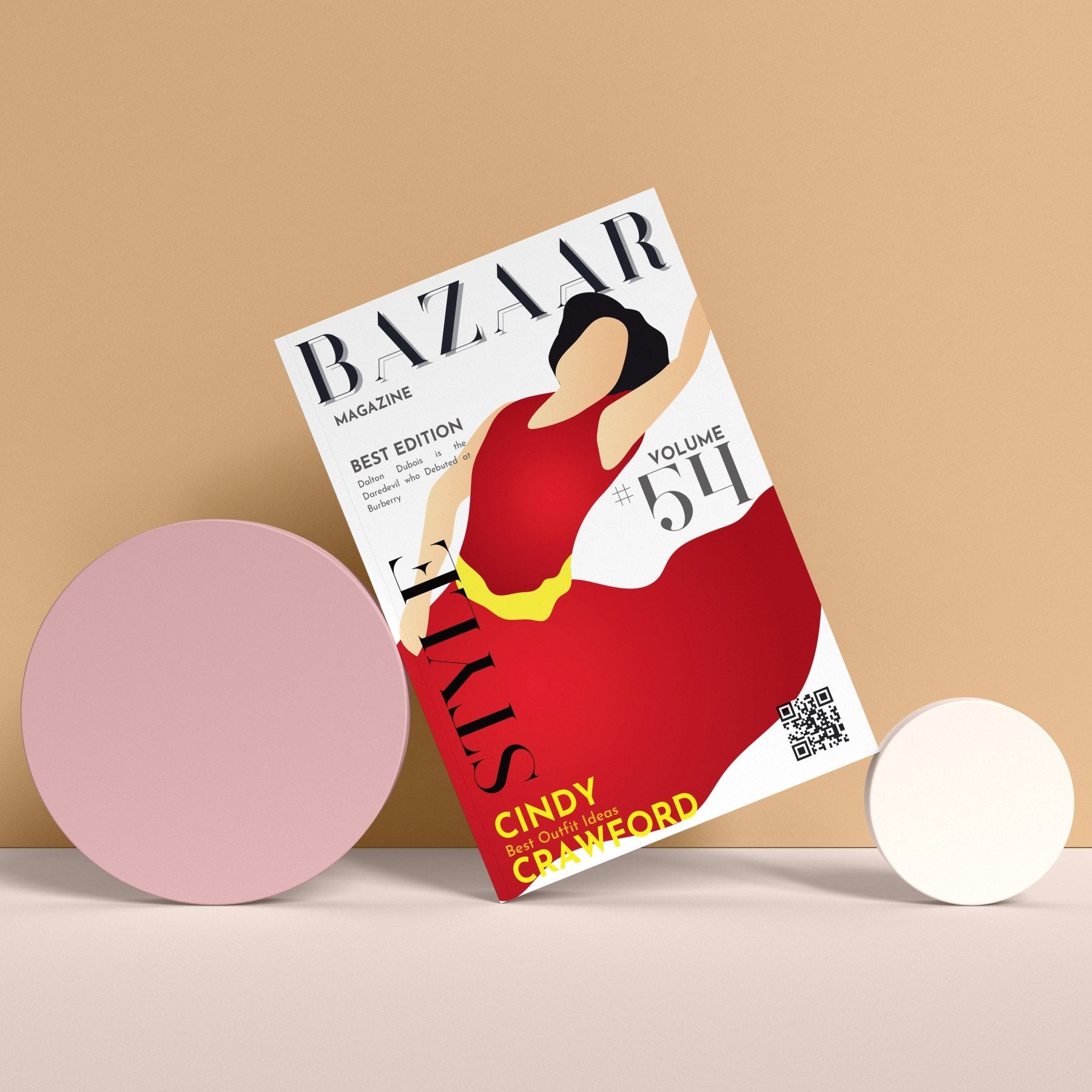 Bazaar 54 Magazine Cover Posters - 98types