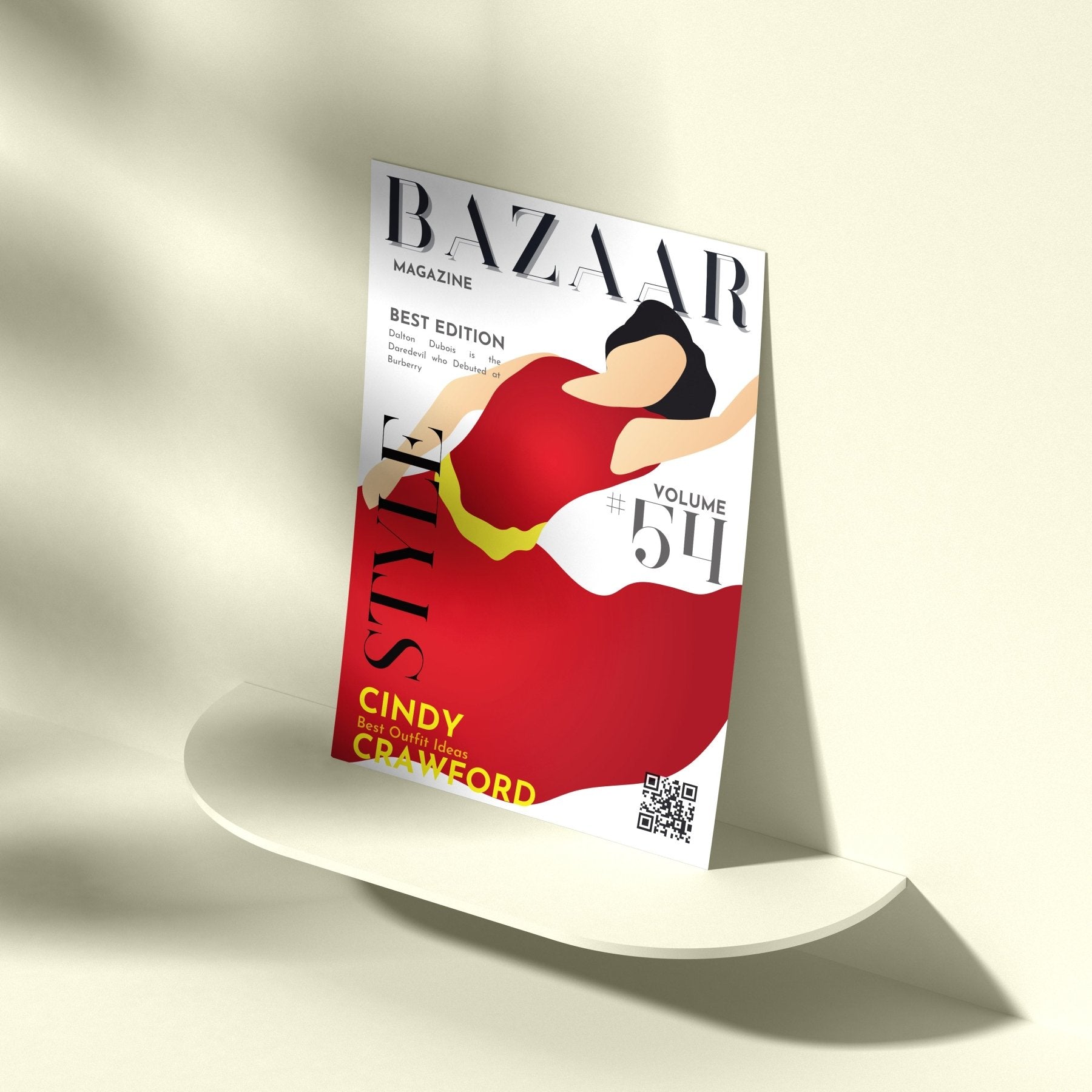 Bazaar 54 Magazine Cover Posters - 98types