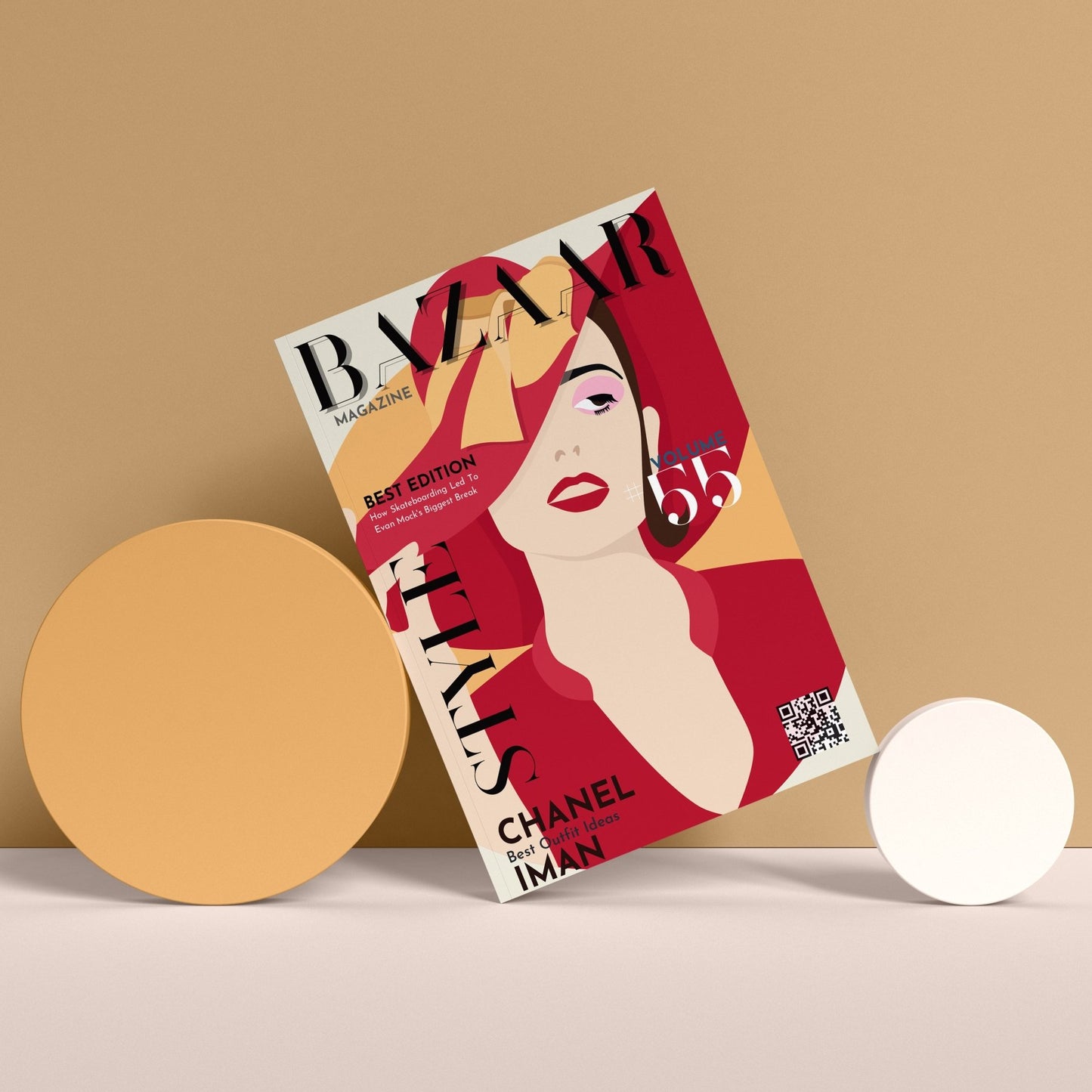 Bazaar 55 Magazine Cover Posters - 98types