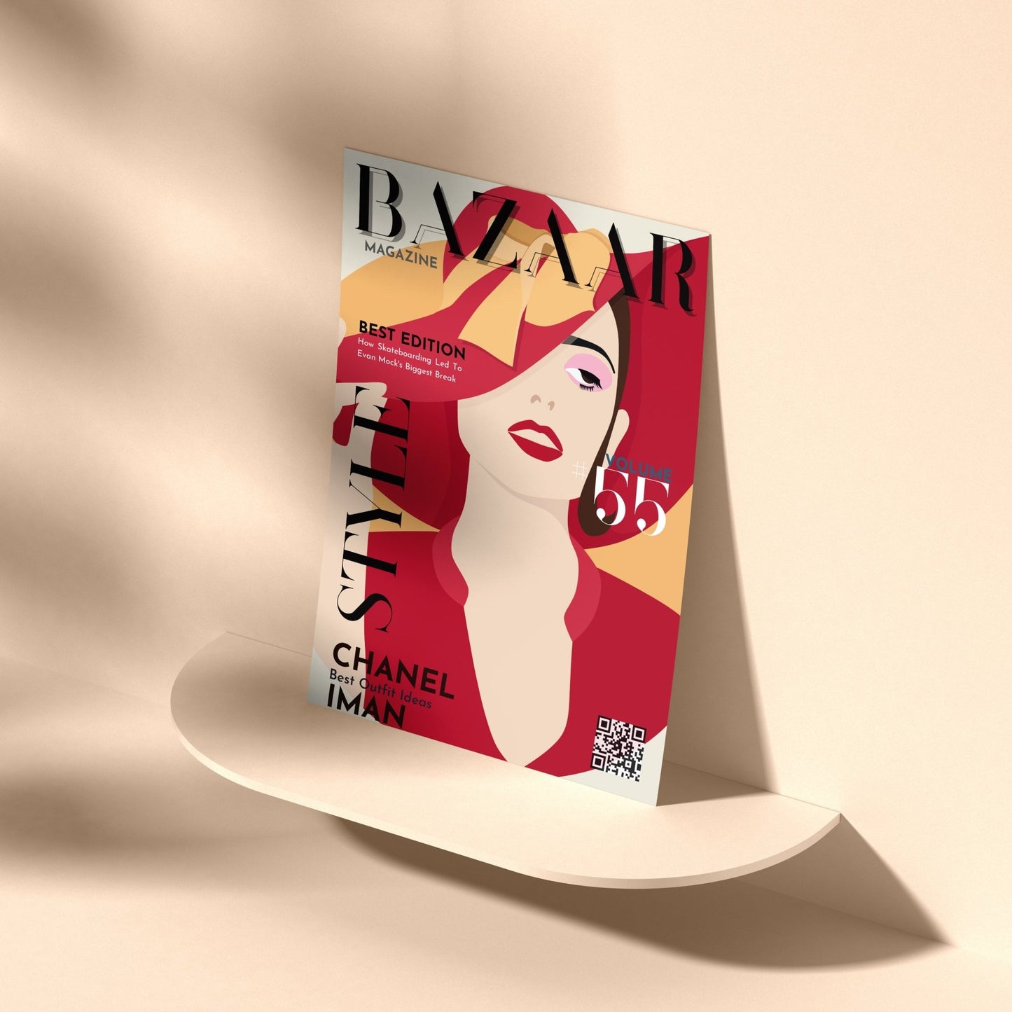 Bazaar 55 Magazine Cover Posters - 98types