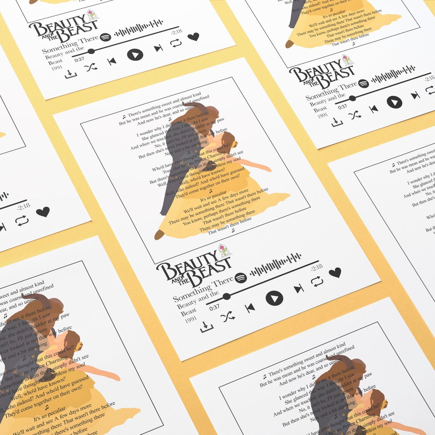 Beauty and the Beast - Something There Prints - 98types