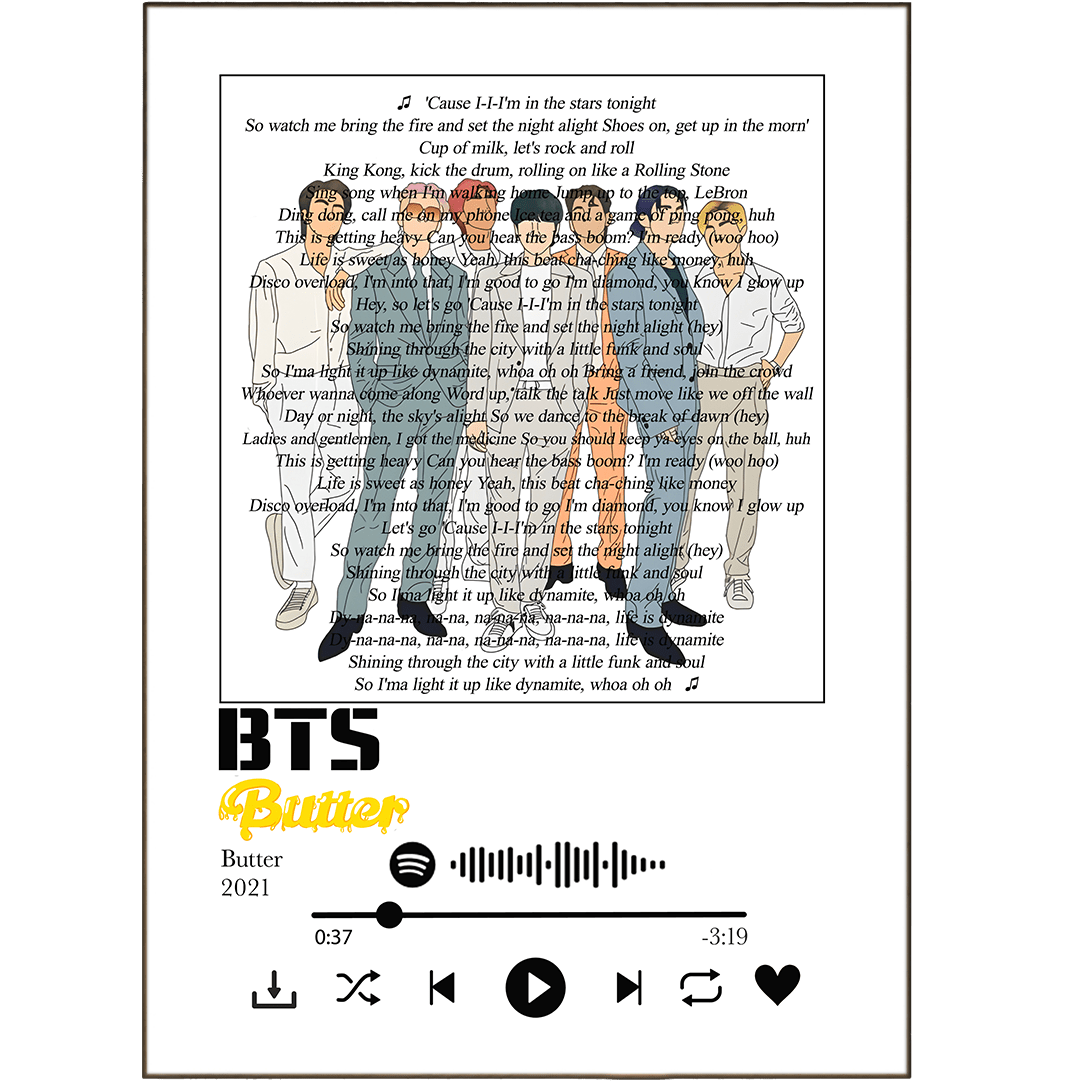 BTS - Butter Prints - 98types