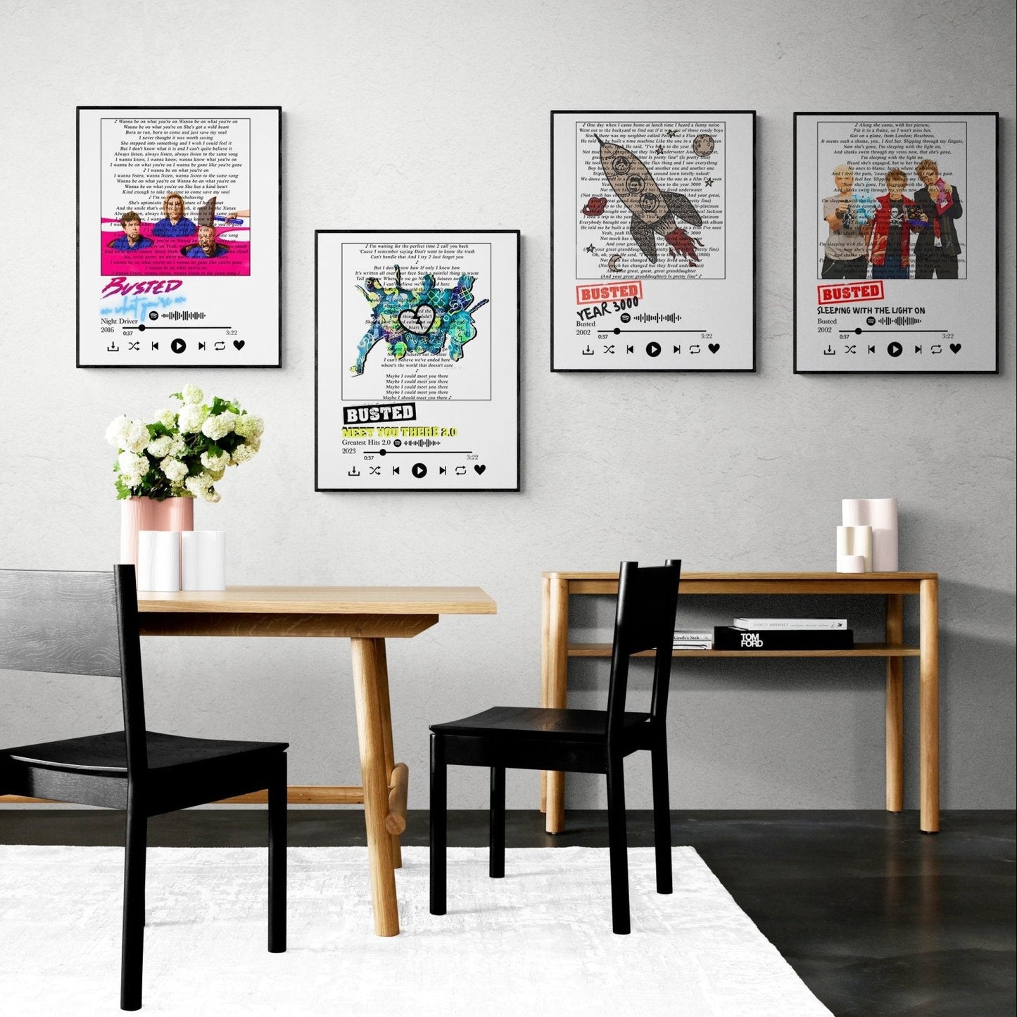 Busted - On what you're on lyrics Prints - 98types