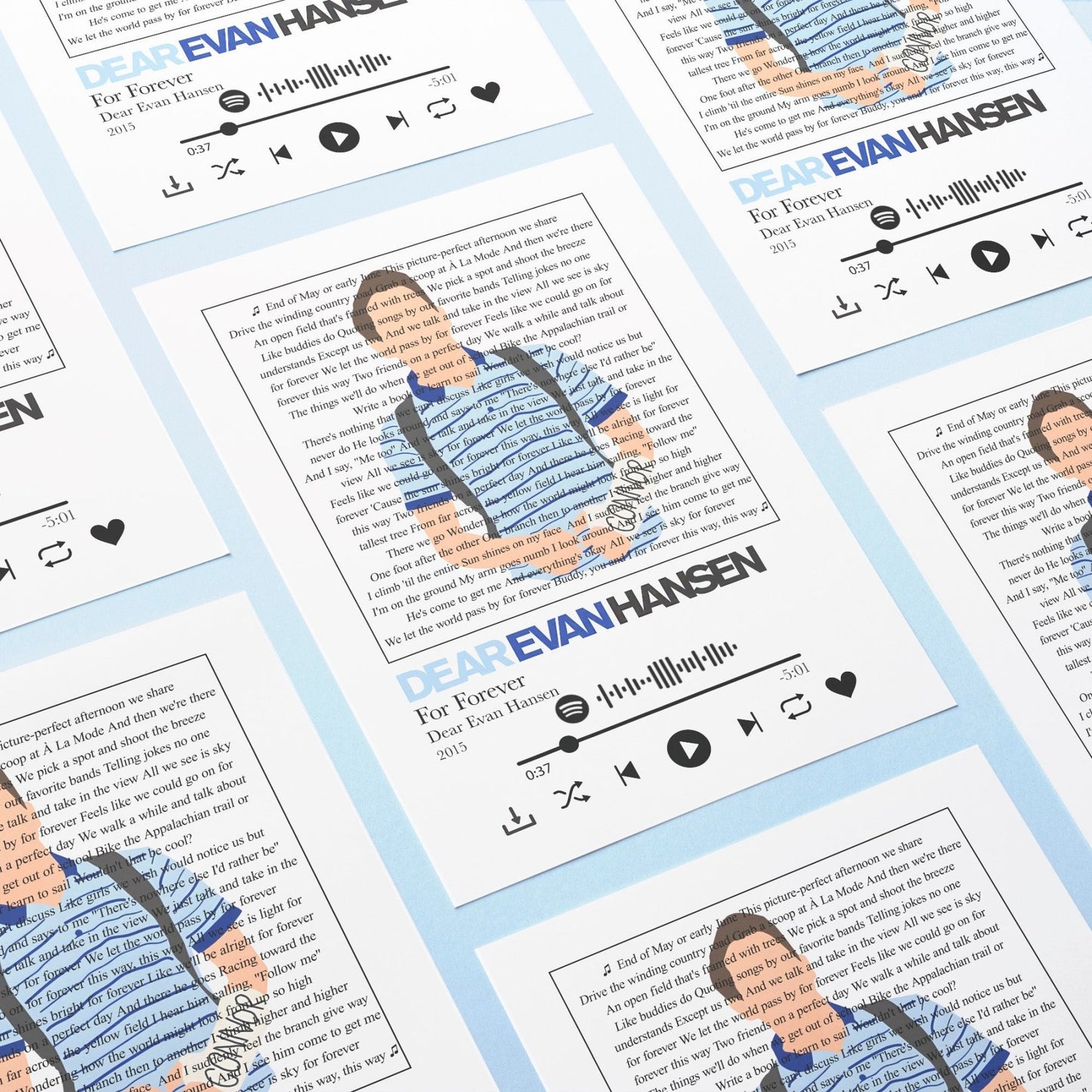 Dear Evan Hansen - For Forever Prints - 98types