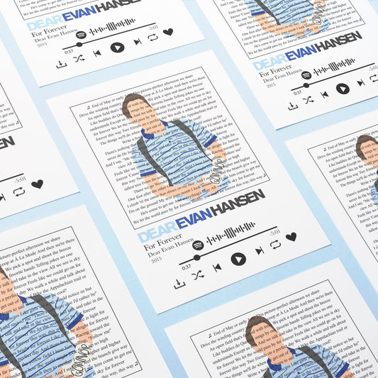 Dear Evan Hansen - For Forever Prints - 98types