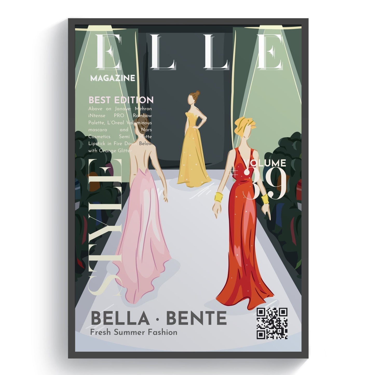 Elle 39 Magazine Cover Posters - 98types