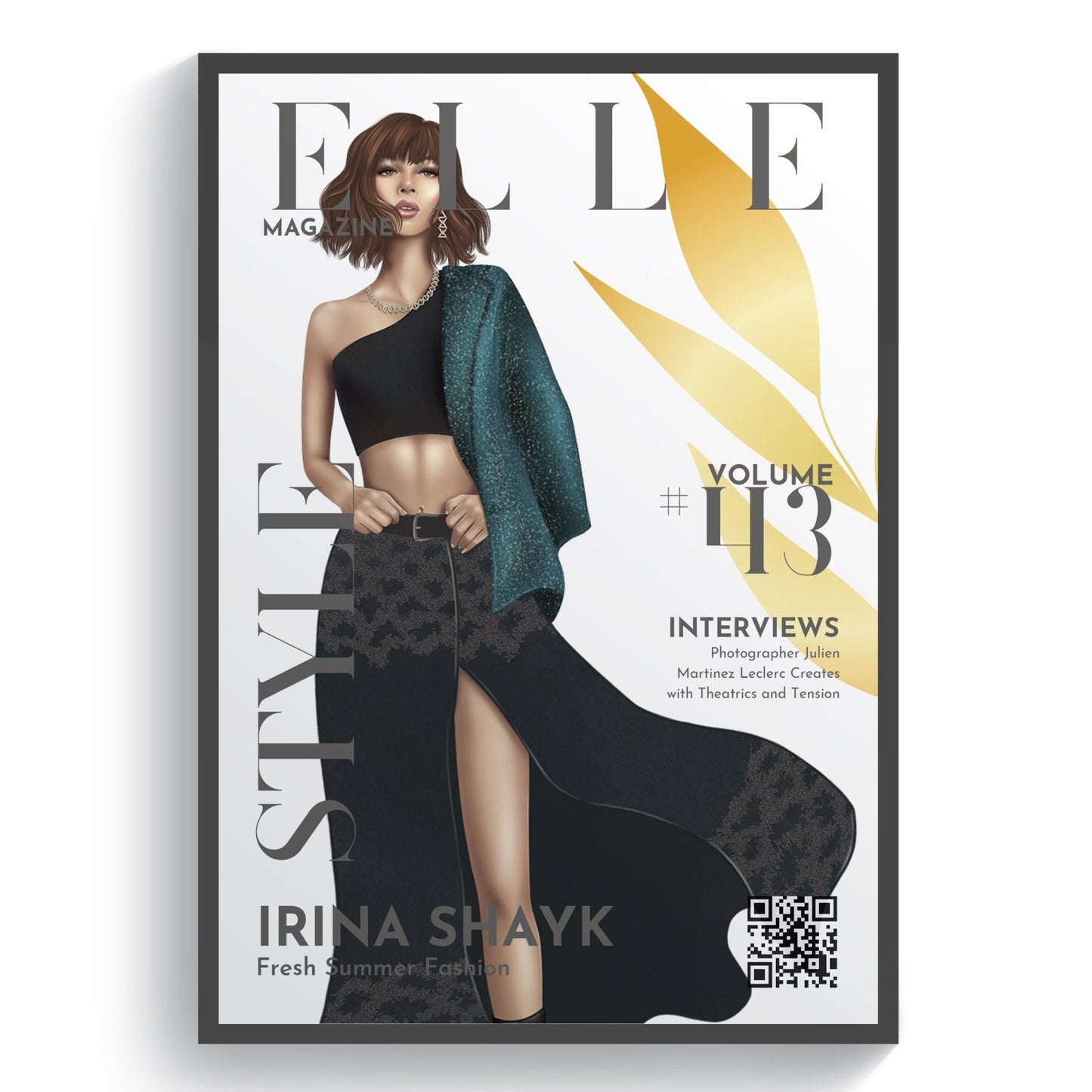 Elle 43 Magazine Cover Posters - 98types