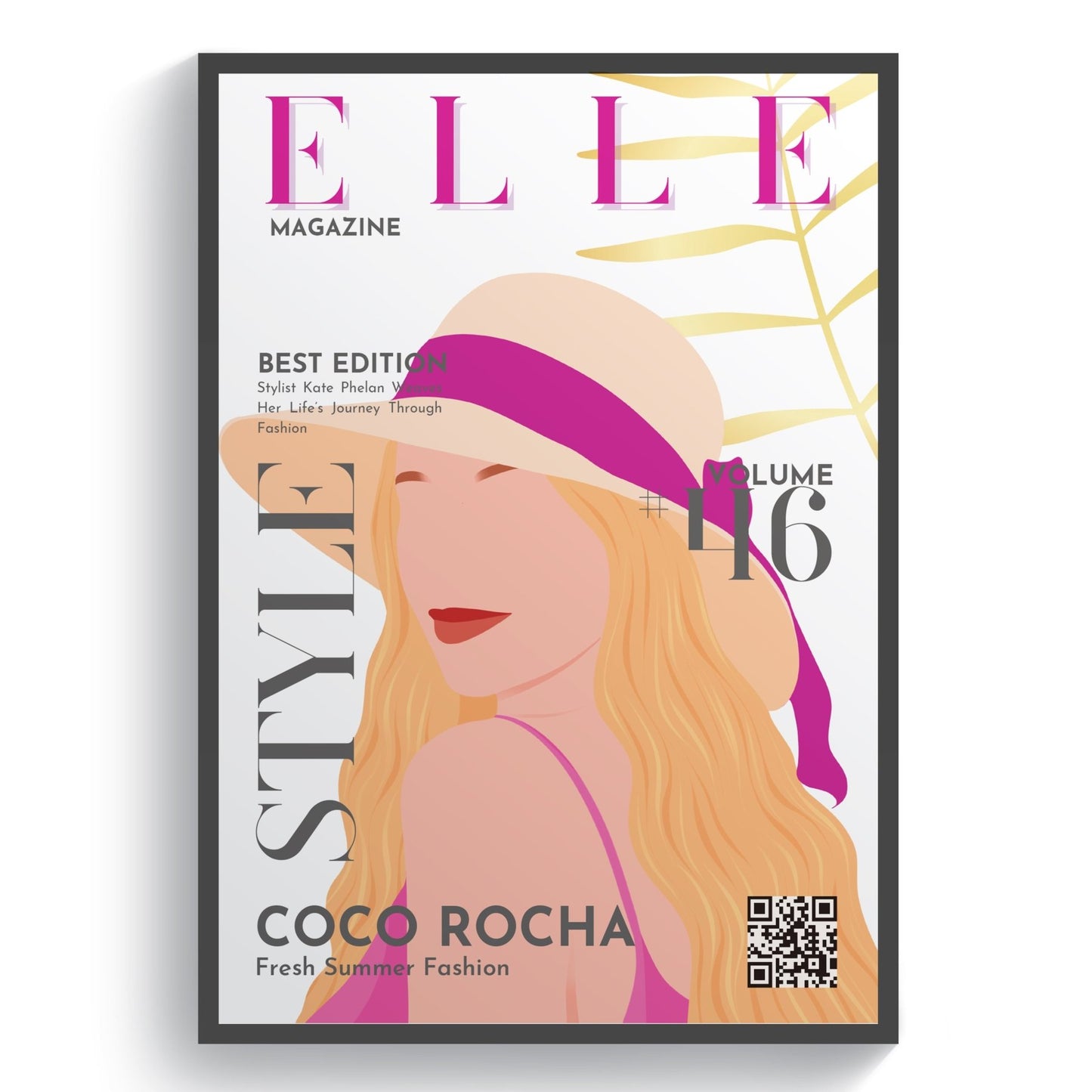Elle 46 Magazine Cover Posters - 98types