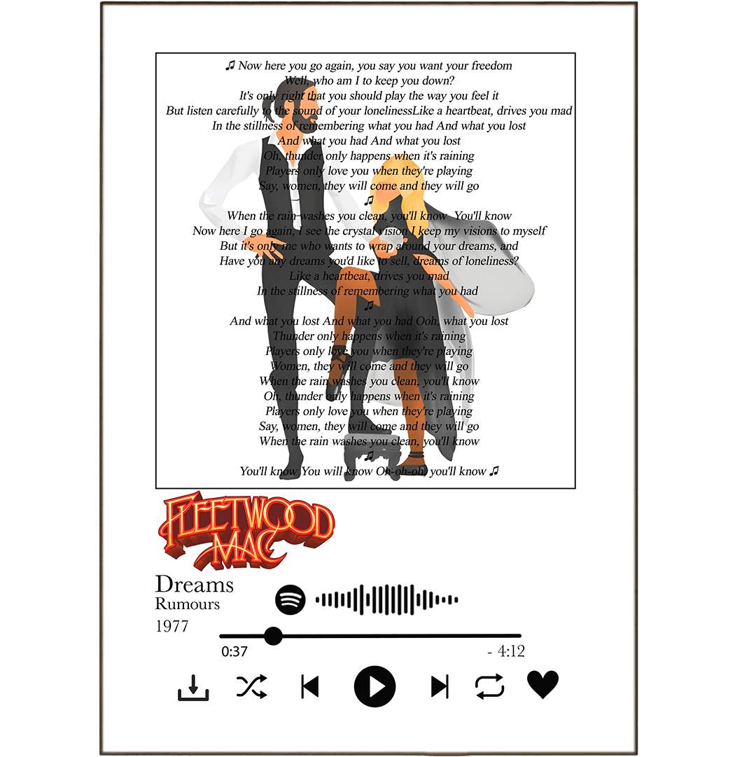 Fleetwood Mac - Dreams Prints - 98types