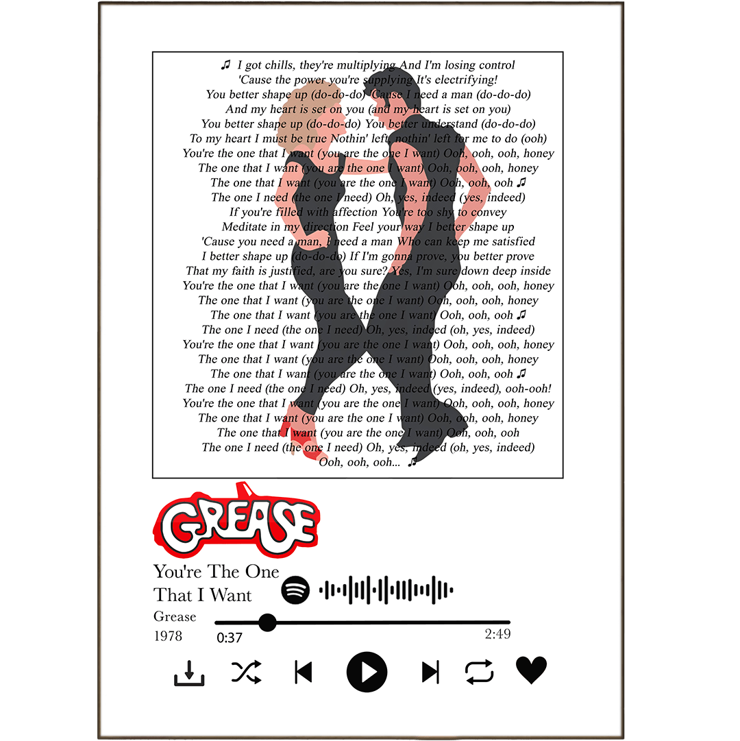 Grease - You're The One That I Want Prints - 98types