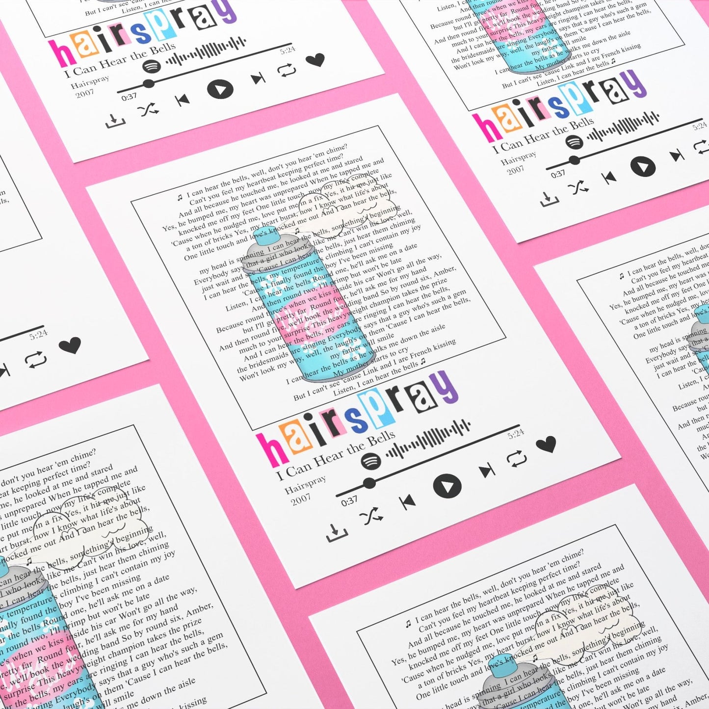 Hairspray - I Can Hear the Bells Prints - 98types