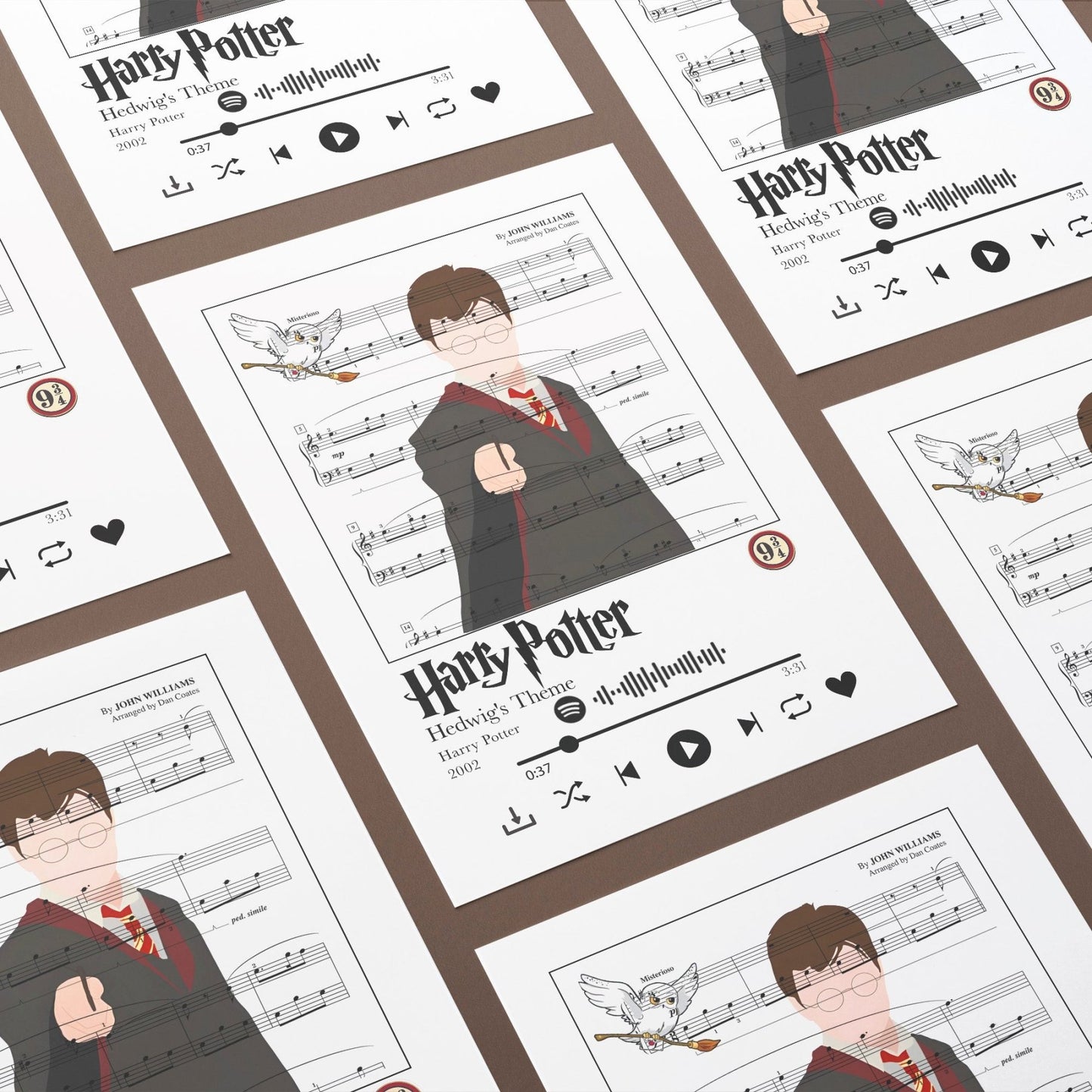 Harry Potter - Hedwig's Theme Prints - 98types