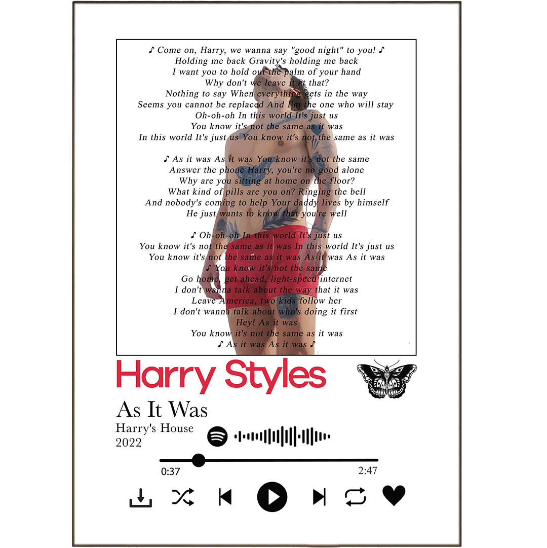 Harry Styles - As It Was Prints - 98types