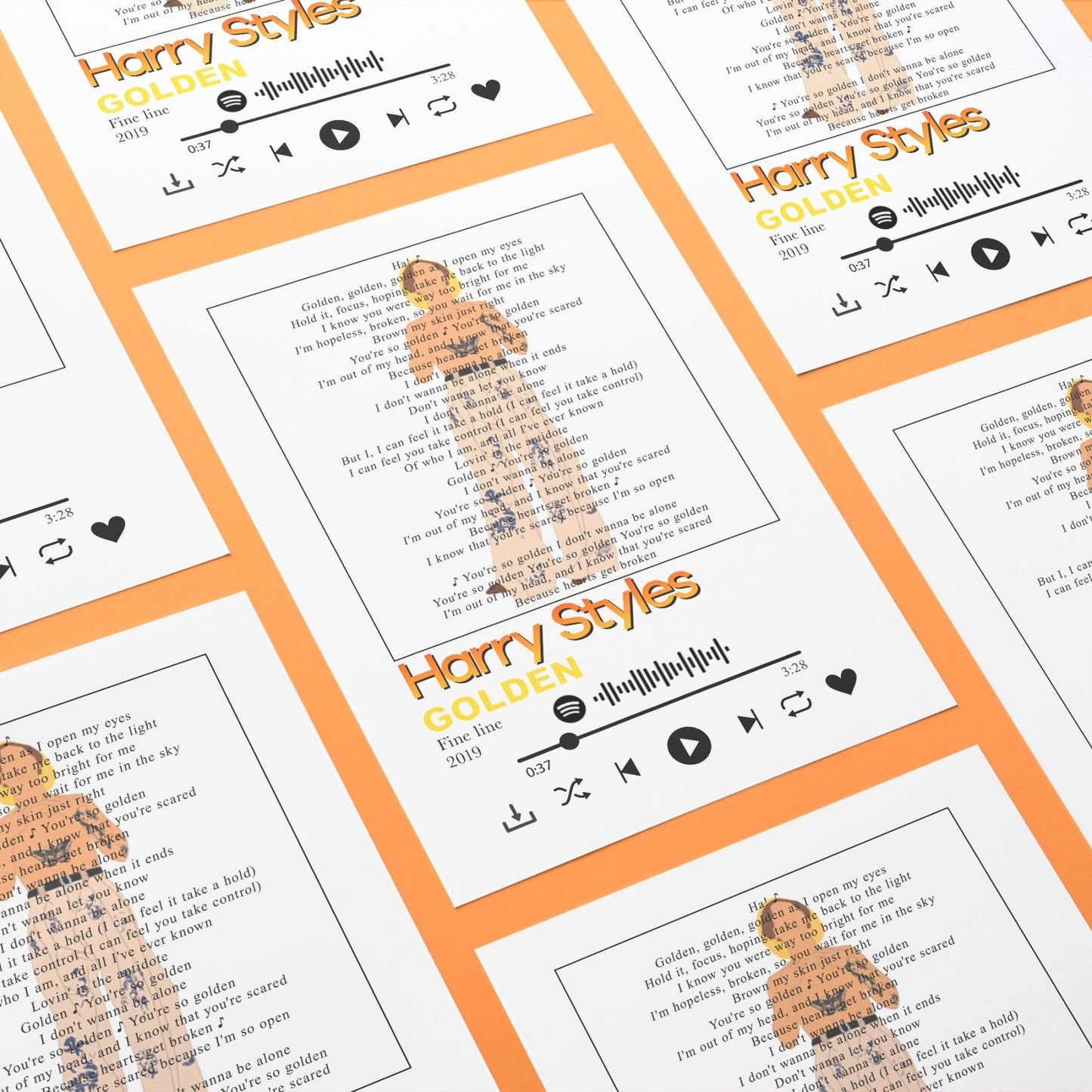 Harry Styles - Golden Prints - 98types