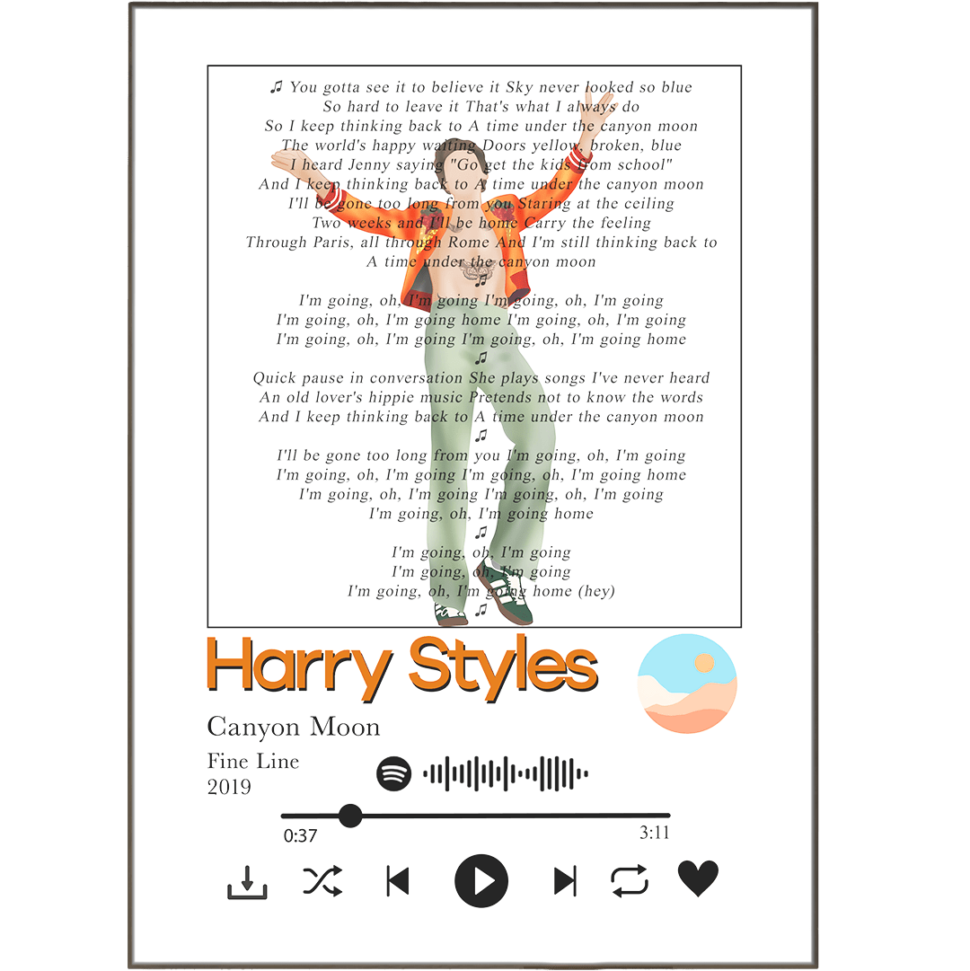 Harry Styles - Grand Canyon Lyrics Prints - 98types