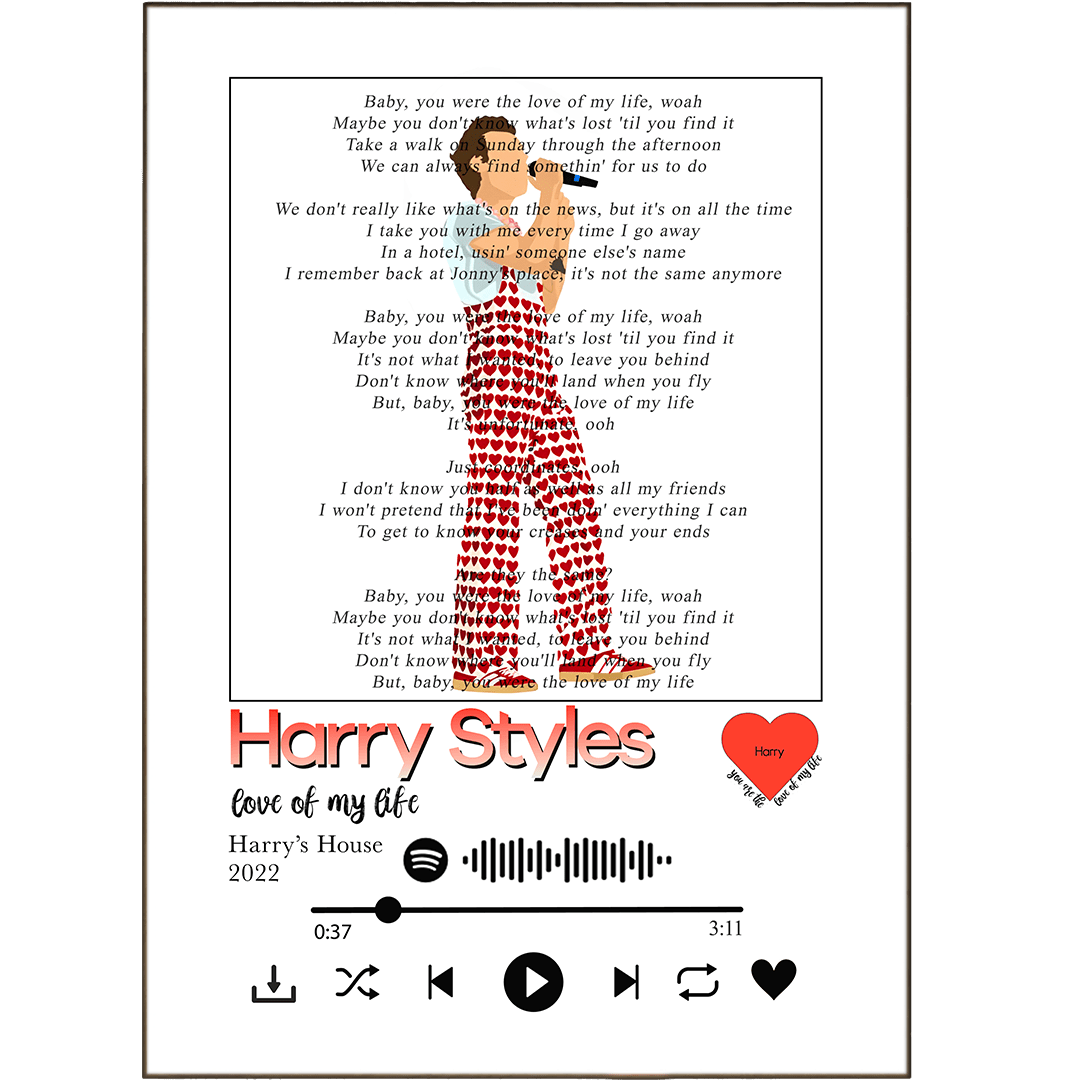Harry Styles - Love Of My Life Prints - 98types