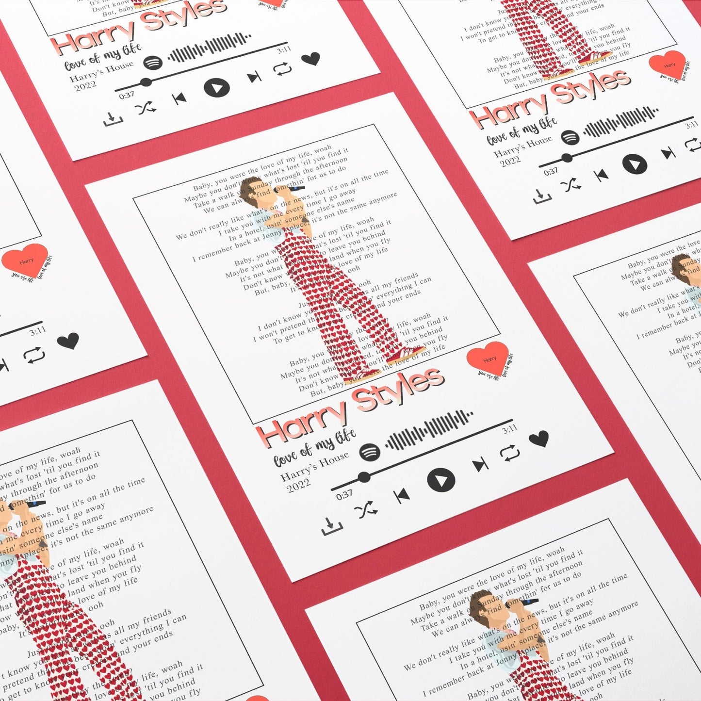 Harry Styles - Love Of My Life Prints - 98types
