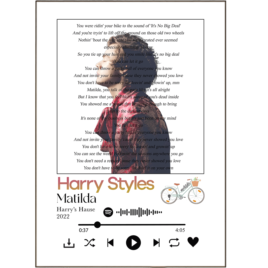 Harry Styles - Matilda Prints - 98types