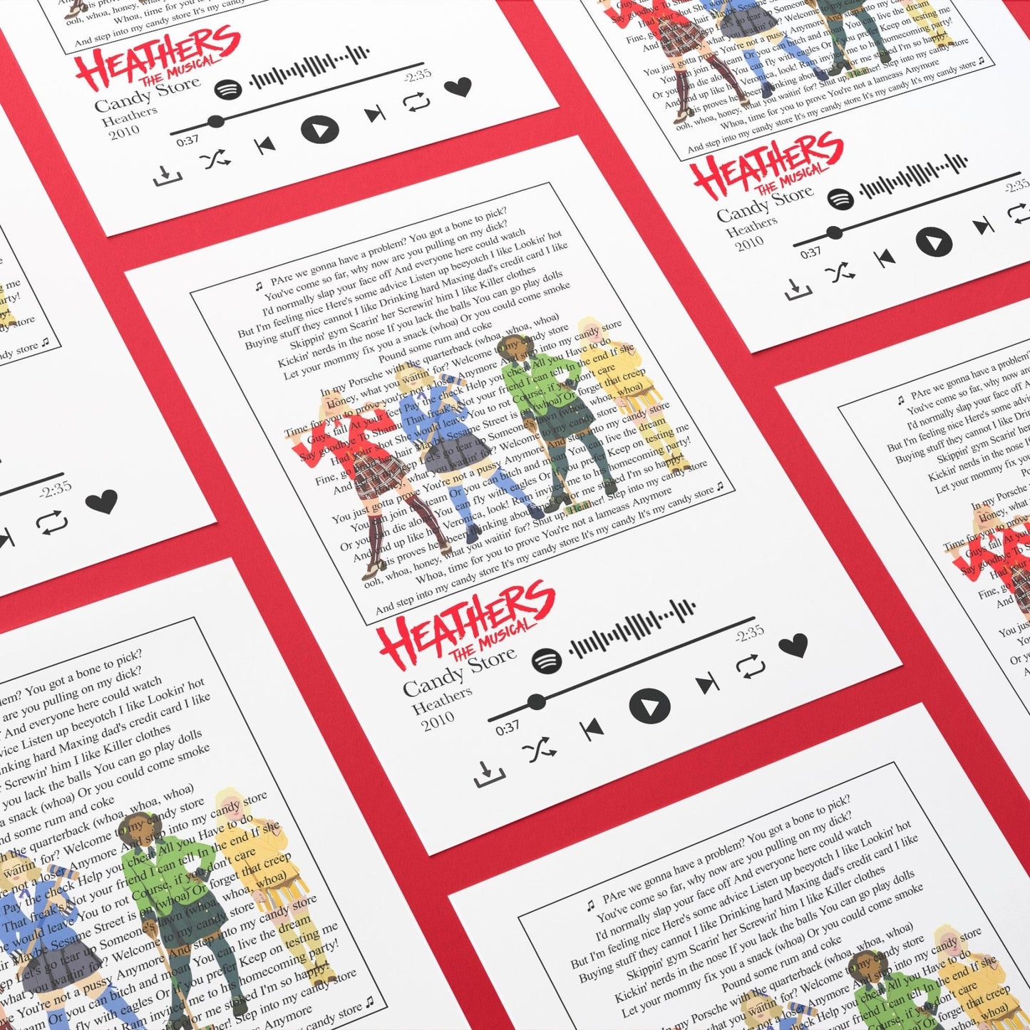 Heathers - Candy Store The Musical Prints - 98types