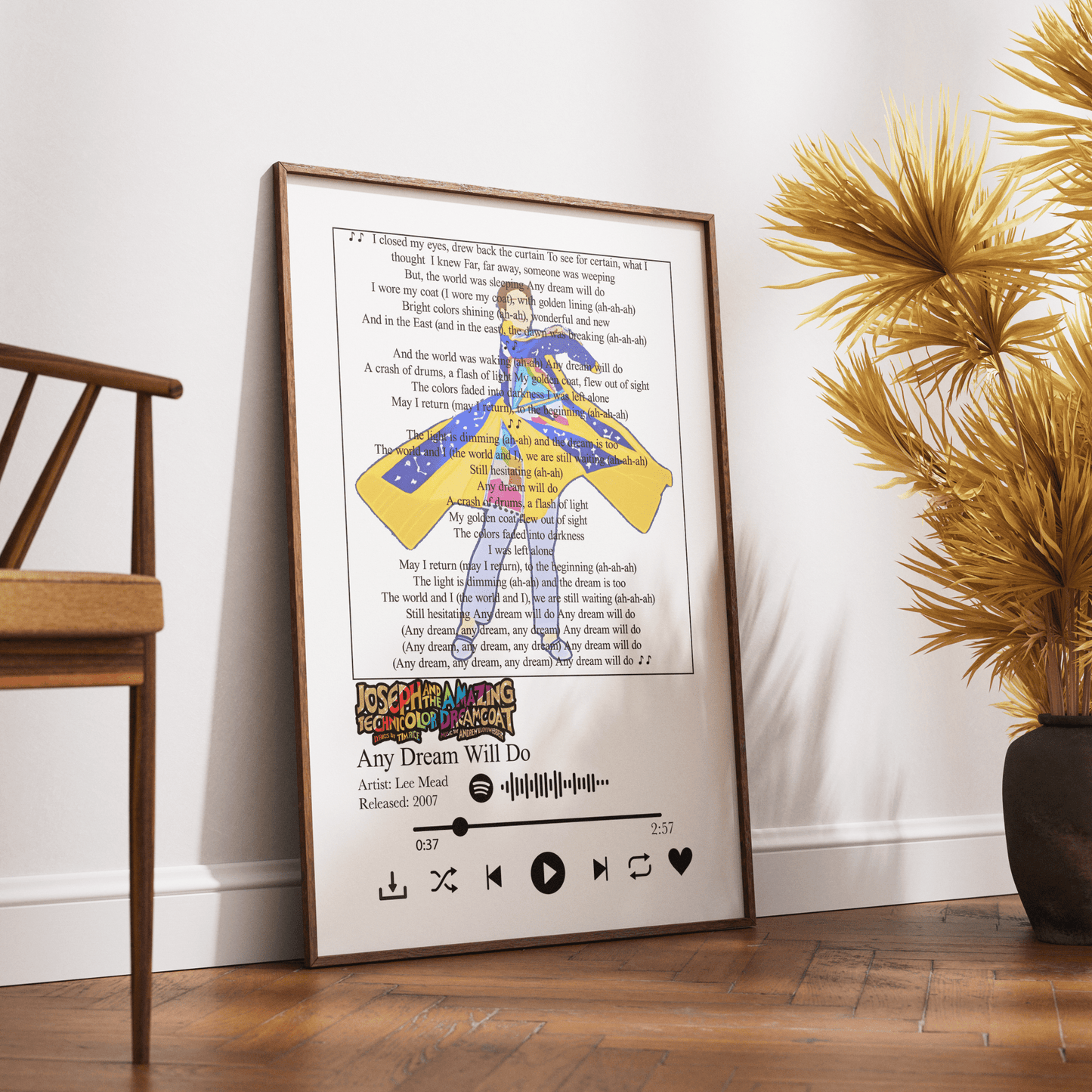 Joseph and the Amazing Technicolor Dreamcoat Musical Prints - 98types