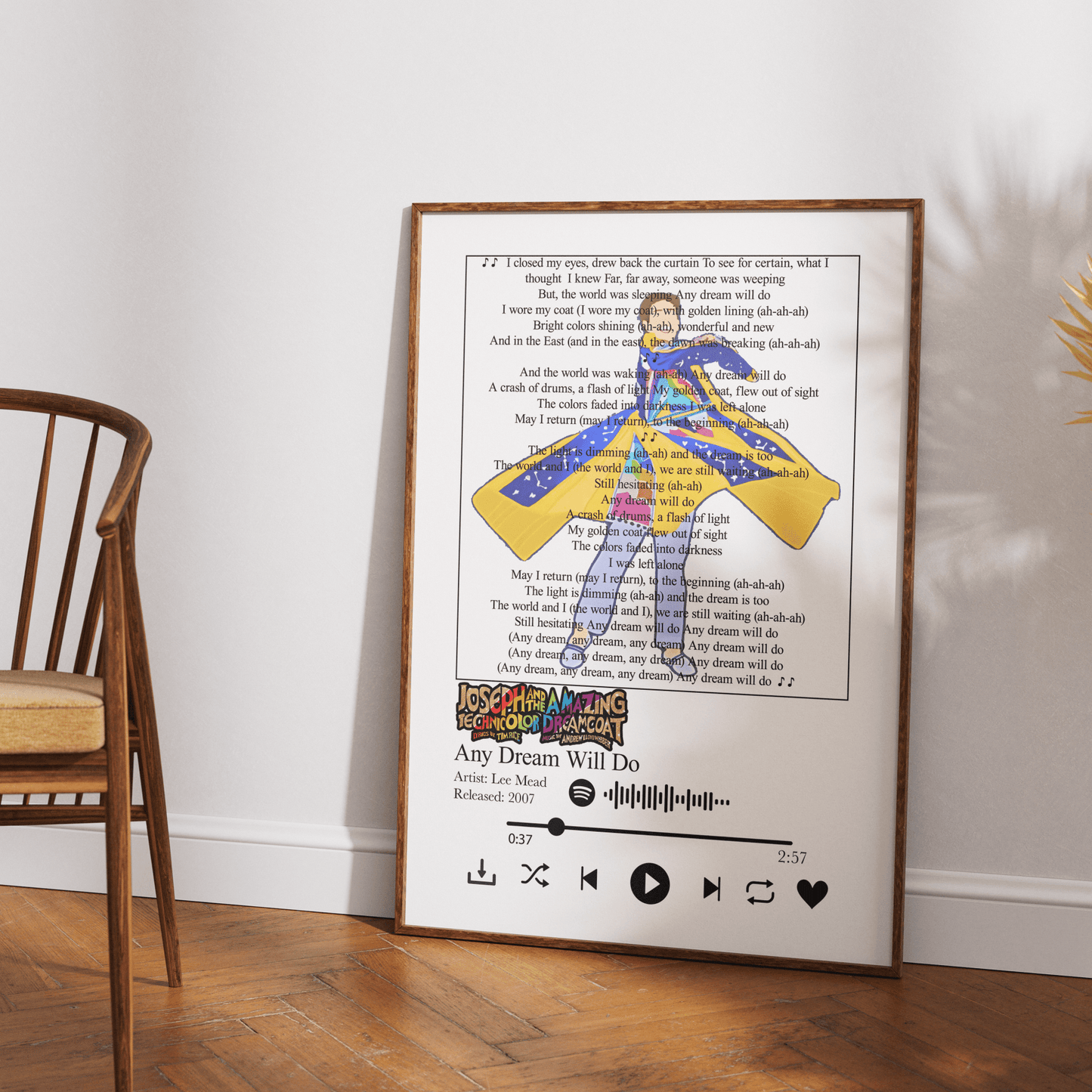 Joseph and the Amazing Technicolor Dreamcoat Musical Prints - 98types