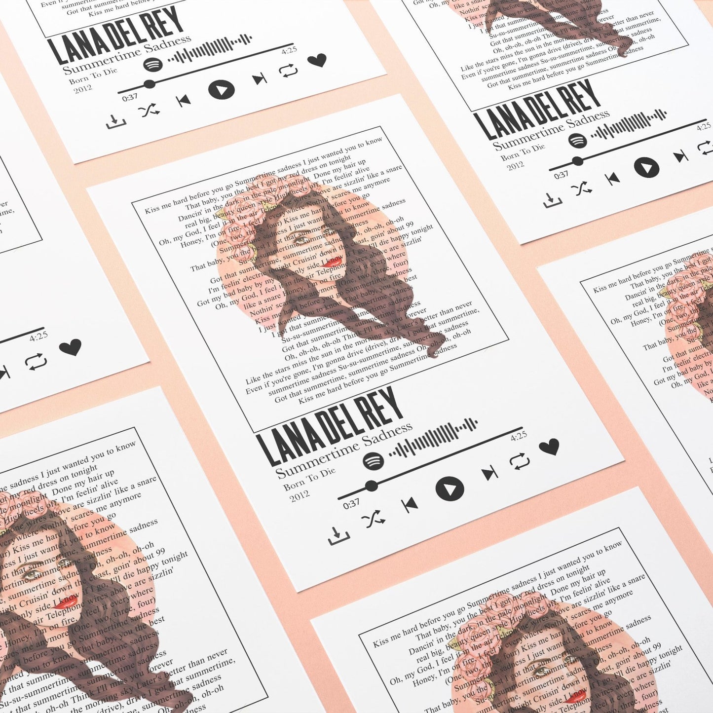 Lana del Rey - Summertime Sadness Prints - 98types