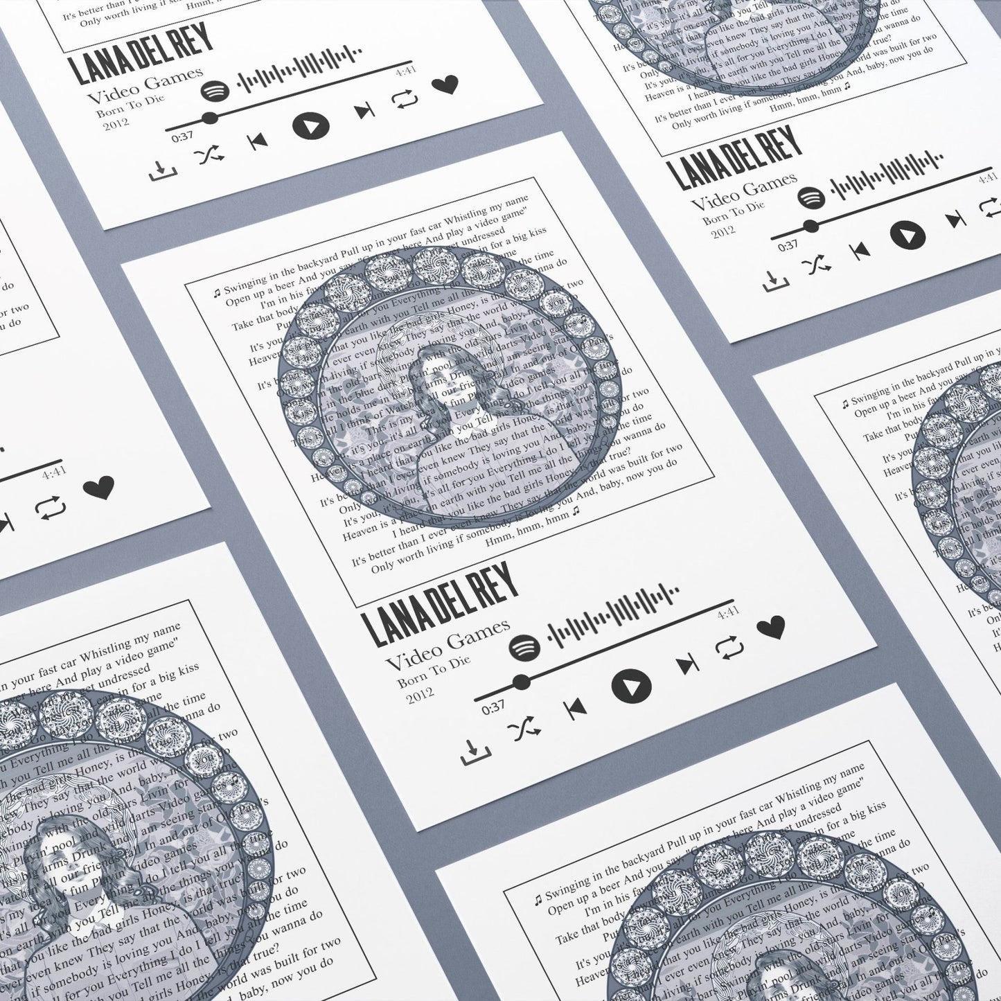 Lana del Rey - Video Games Prints - 98types