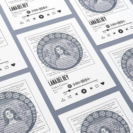 Lana del Rey - Video Games Prints - 98types