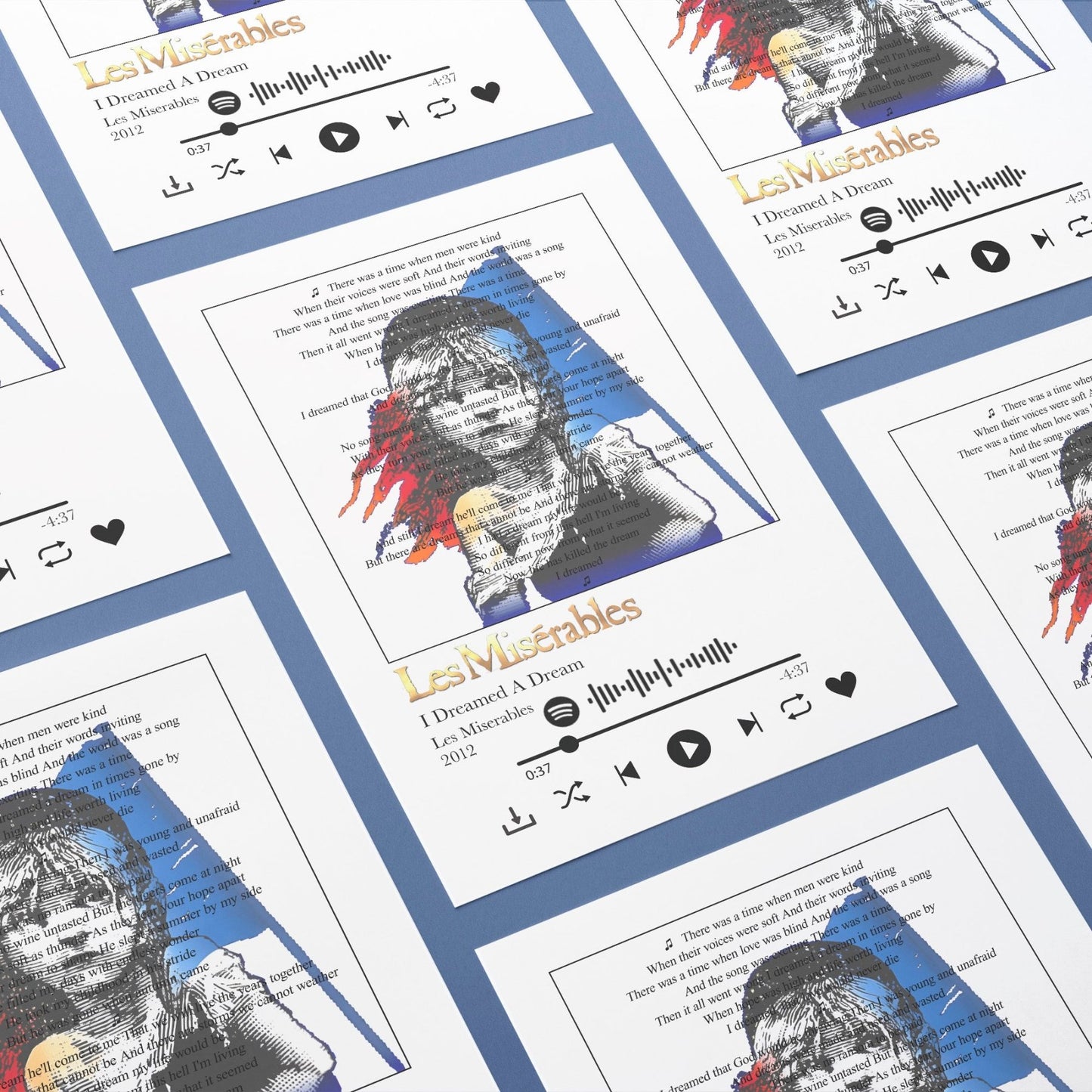 Les Misérables - I Dreamed a Dream Prints - 98types