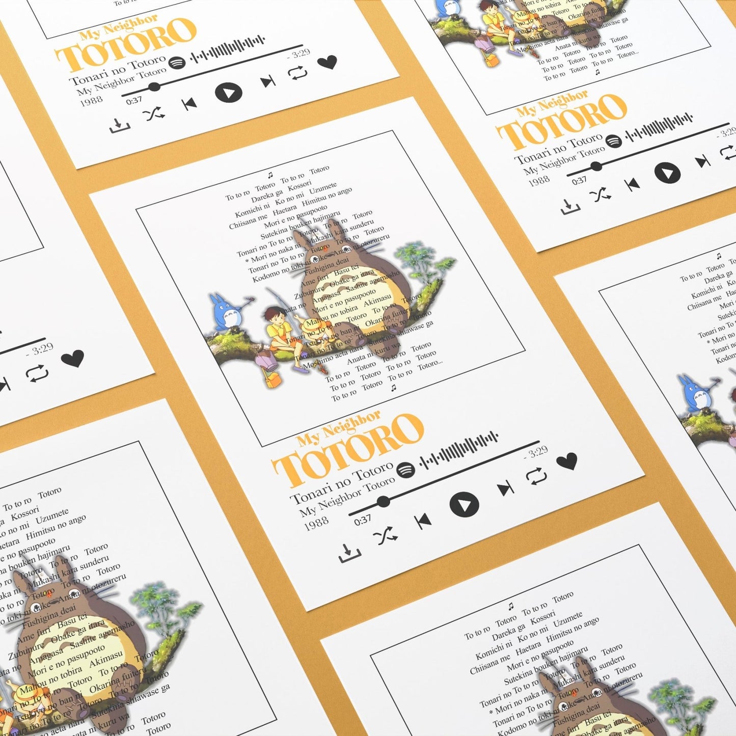 My Neighbor Totoro - Tonari no Totoro Prints - 98types