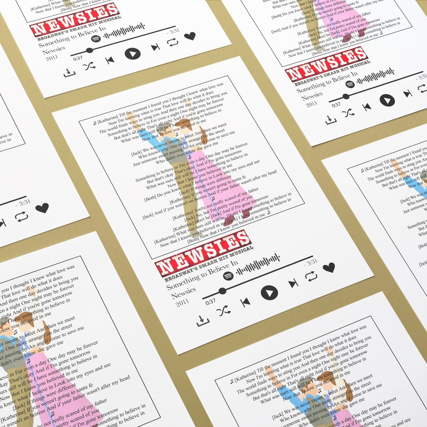 Newsies - Something to Believe In Prints - 98types