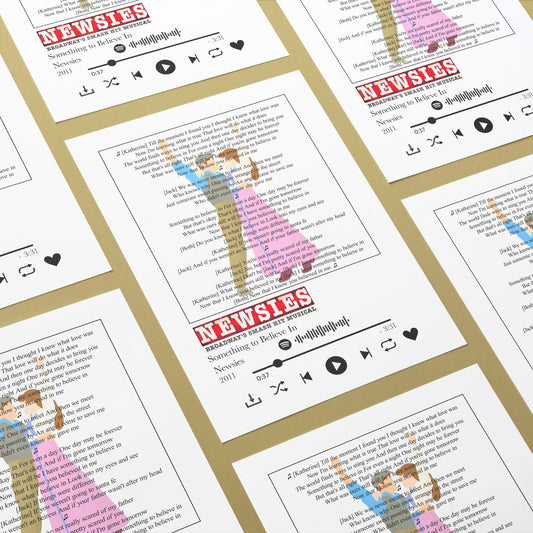 Newsies - Something to Believe In Prints - 98types