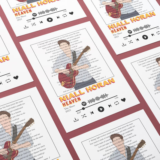 Niall Horan - Heaven Prints - 98types
